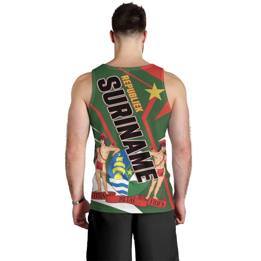 Republiek Suriname Men Tank Top Special Edition - Wonder Print Shop