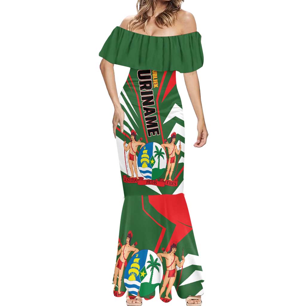 Republiek Suriname Mermaid Dress Special Edition - Wonder Print Shop