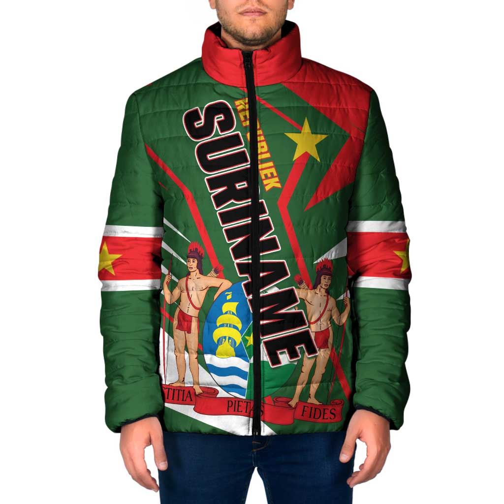 Republiek Suriname Padded Jacket Special Edition - Wonder Print Shop