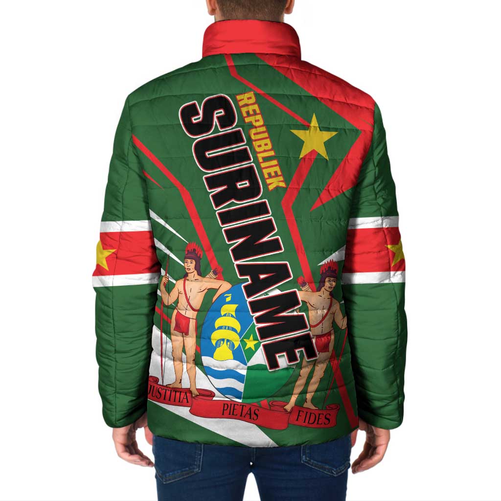 Republiek Suriname Padded Jacket Special Edition - Wonder Print Shop