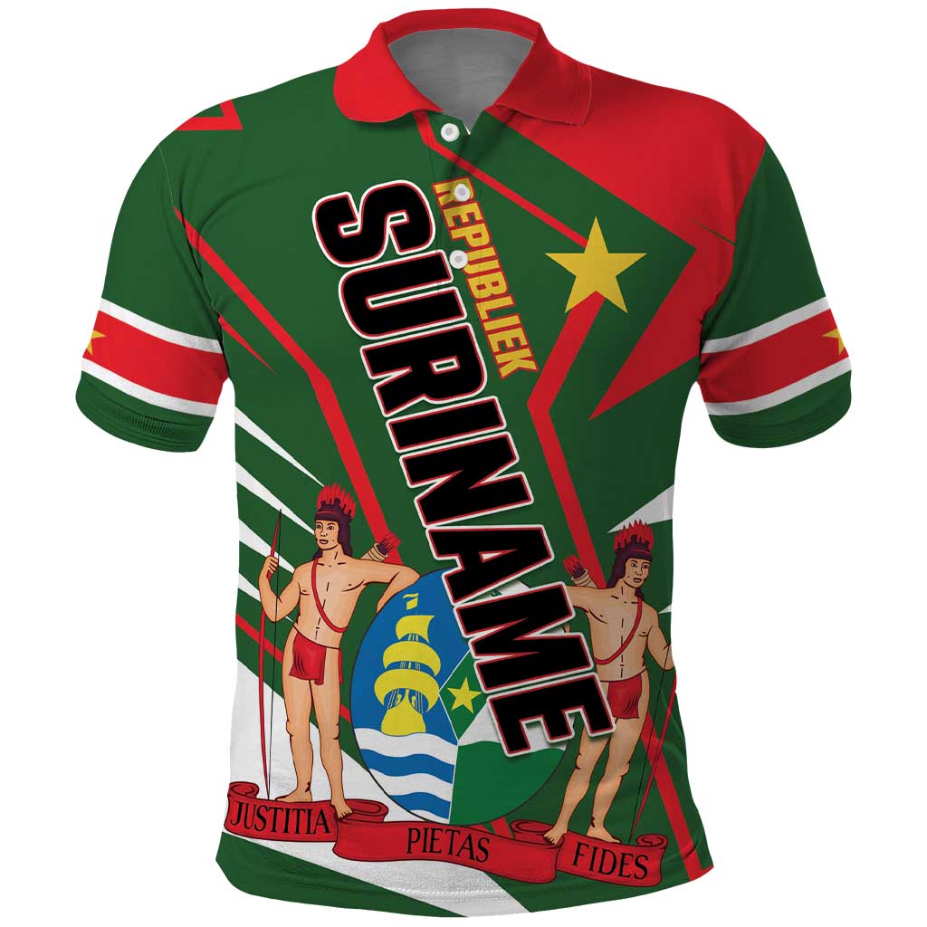 Republiek Suriname Polo Shirt Special Edition - Wonder Print Shop