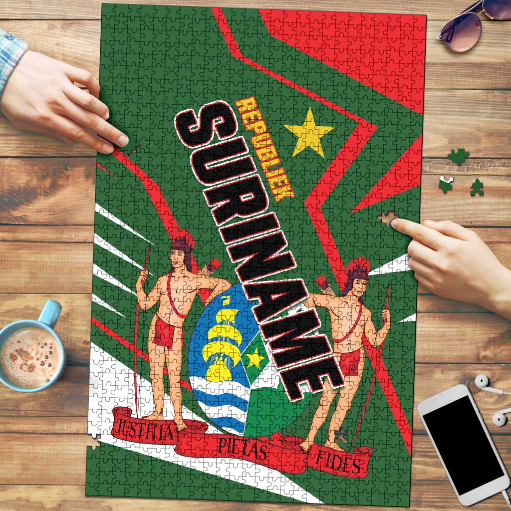 Republiek Suriname Puzzle Special Edition - Wonder Print Shop