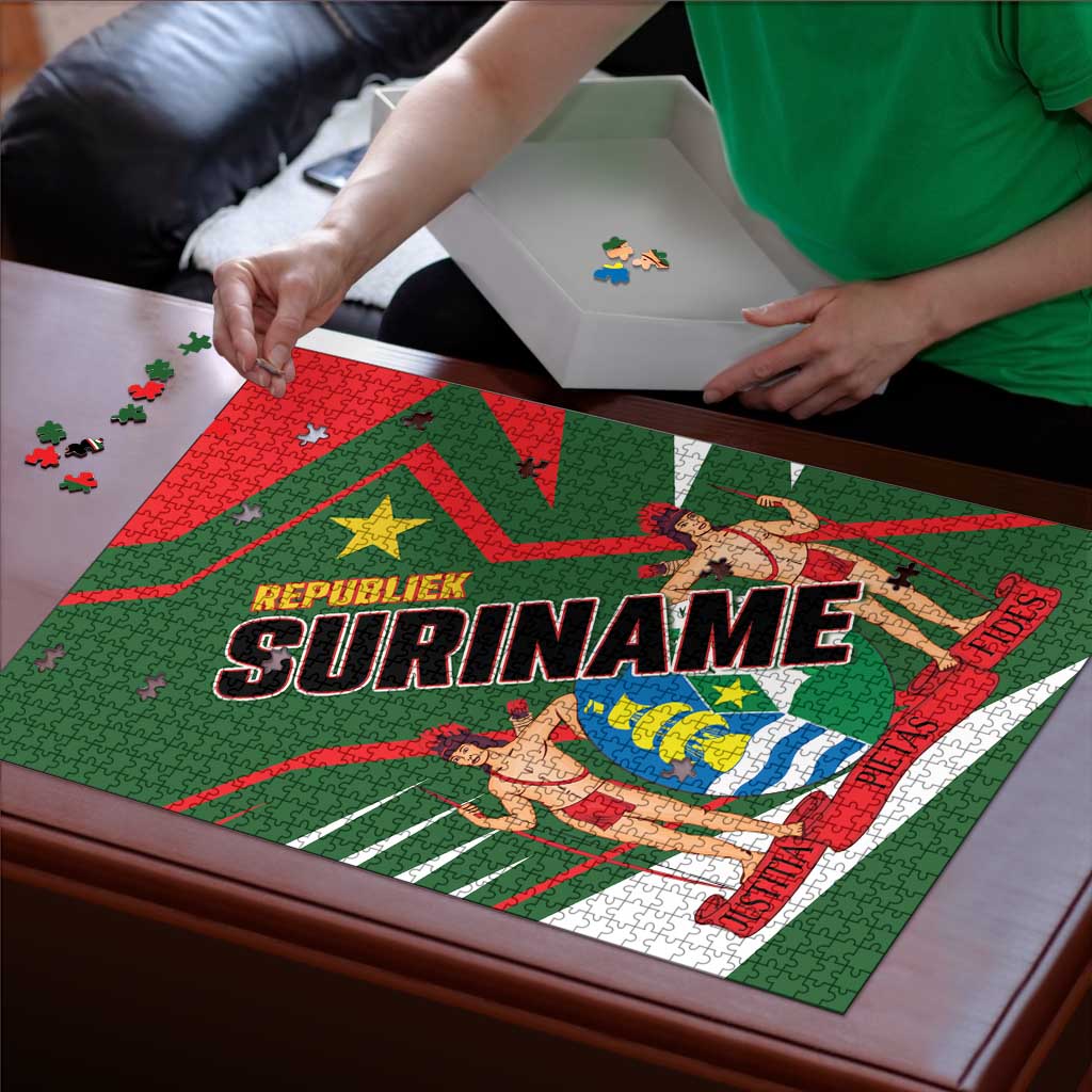Republiek Suriname Puzzle Special Edition - Wonder Print Shop
