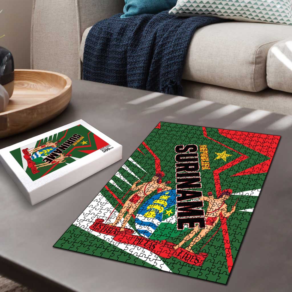 Republiek Suriname Puzzle Special Edition - Wonder Print Shop