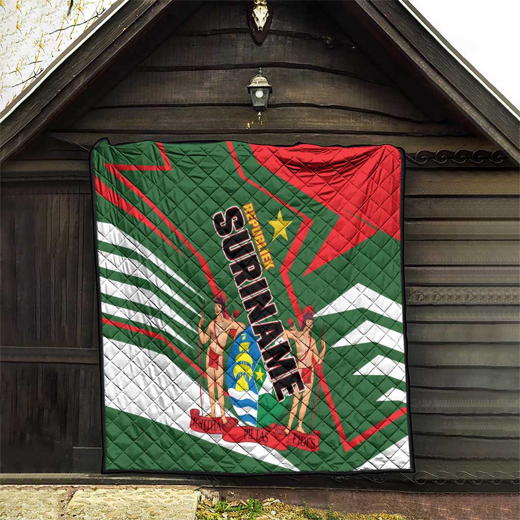Republiek Suriname Quilt Special Edition - Wonder Print Shop