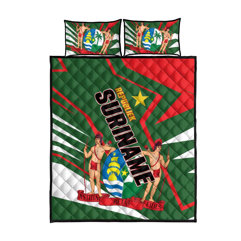 Republiek Suriname Quilt Bed Set Special Edition - Wonder Print Shop