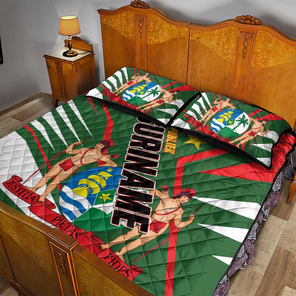 Republiek Suriname Quilt Bed Set Special Edition - Wonder Print Shop