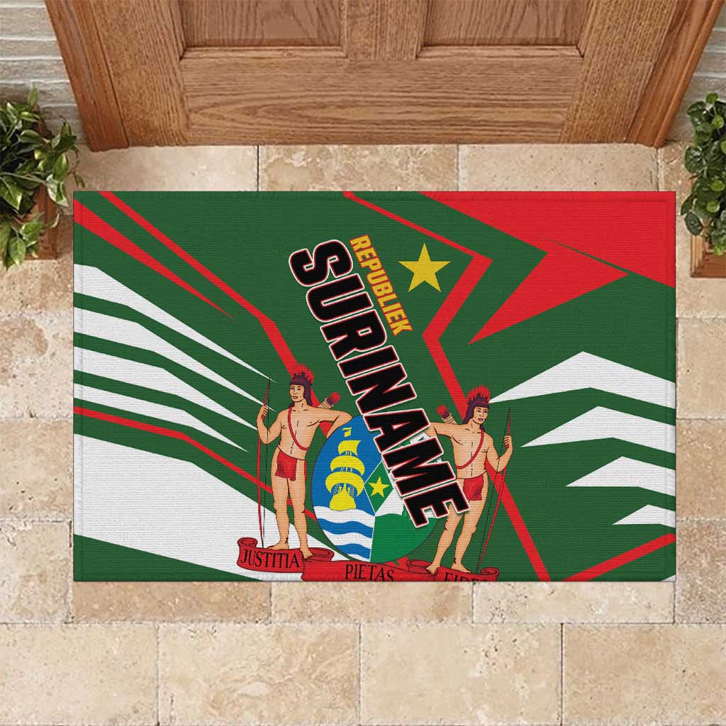 Republiek Suriname Rubber Doormat Special Edition - Wonder Print Shop
