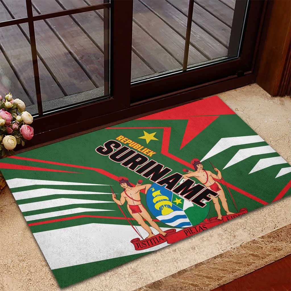 Republiek Suriname Rubber Doormat Special Edition - Wonder Print Shop