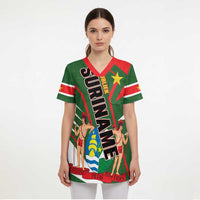 Republiek Suriname Scrub Top Special Edition - Wonder Print Shop