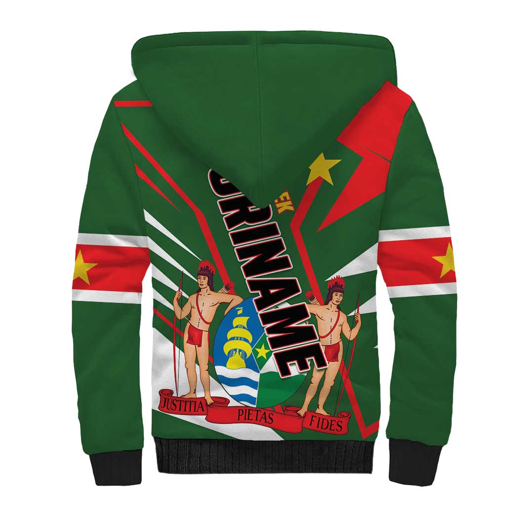 Republiek Suriname Sherpa Hoodie Special Edition - Wonder Print Shop