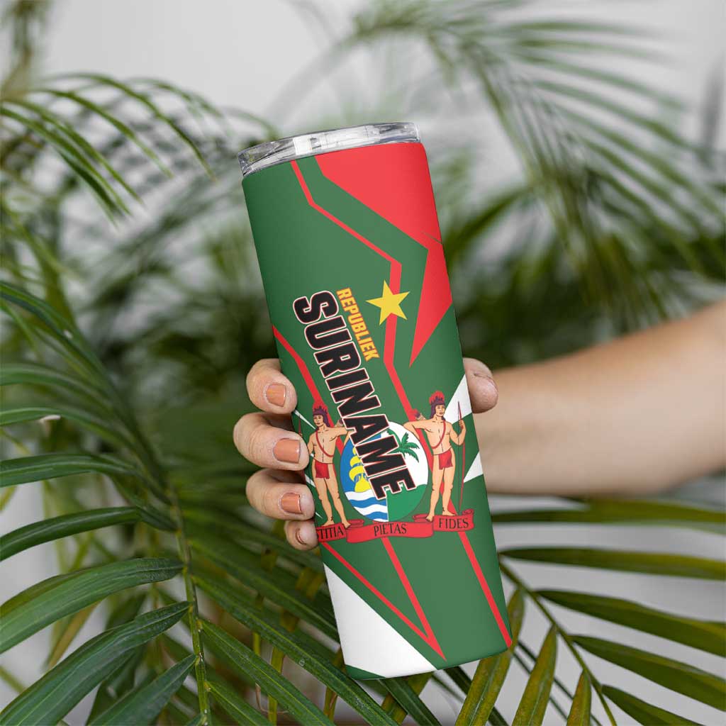 Republiek Suriname Skinny Tumbler Special Edition - Wonder Print Shop