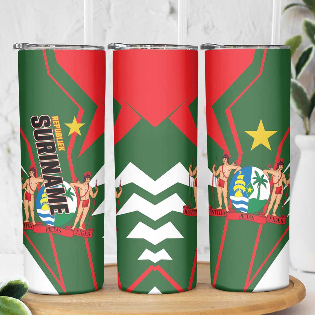 Republiek Suriname Skinny Tumbler Special Edition - Wonder Print Shop