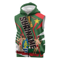 Republiek Suriname Sleeveless Zip Hoodie Special Edition - Wonder Print Shop