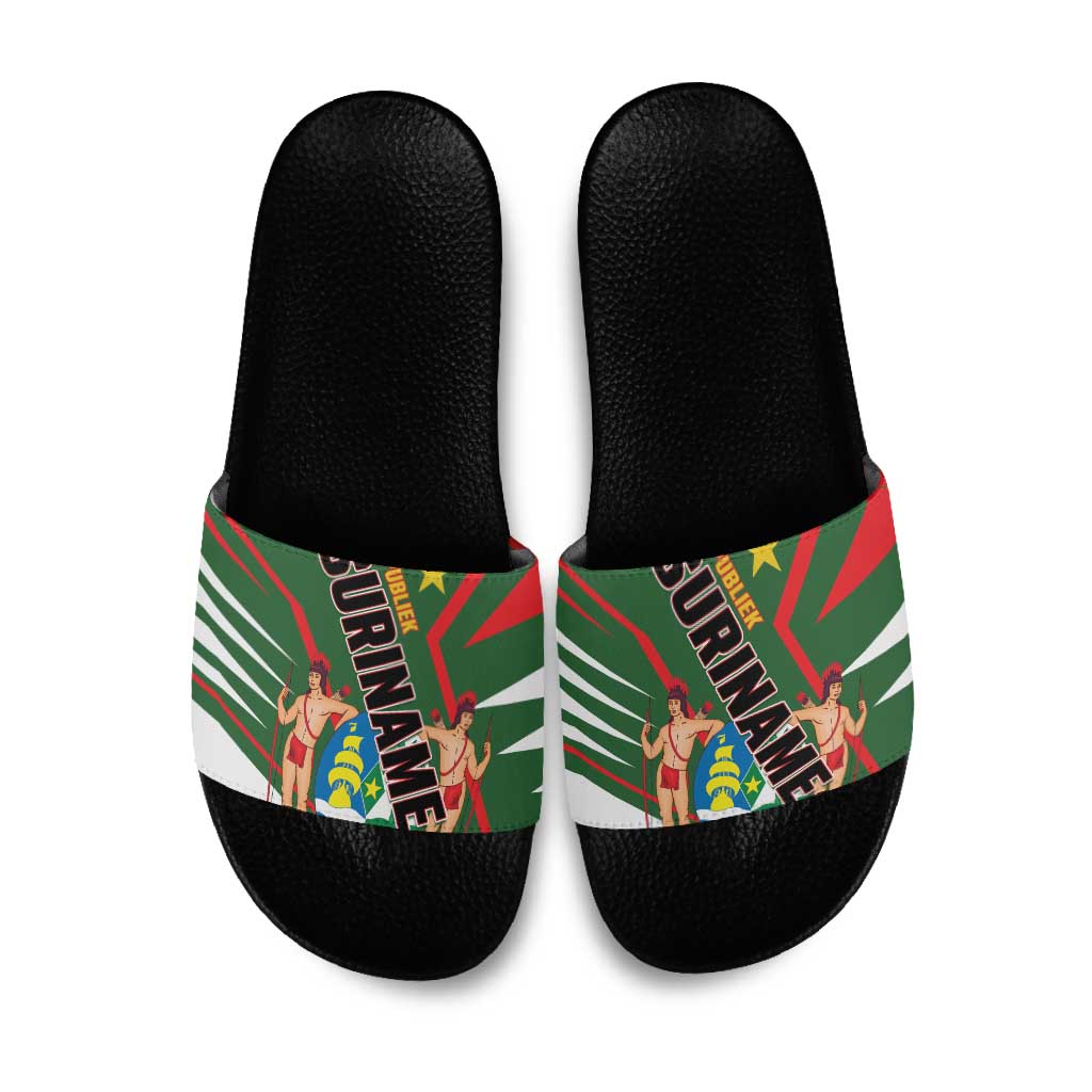 Republiek Suriname Slide Sandals Special Edition - Wonder Print Shop