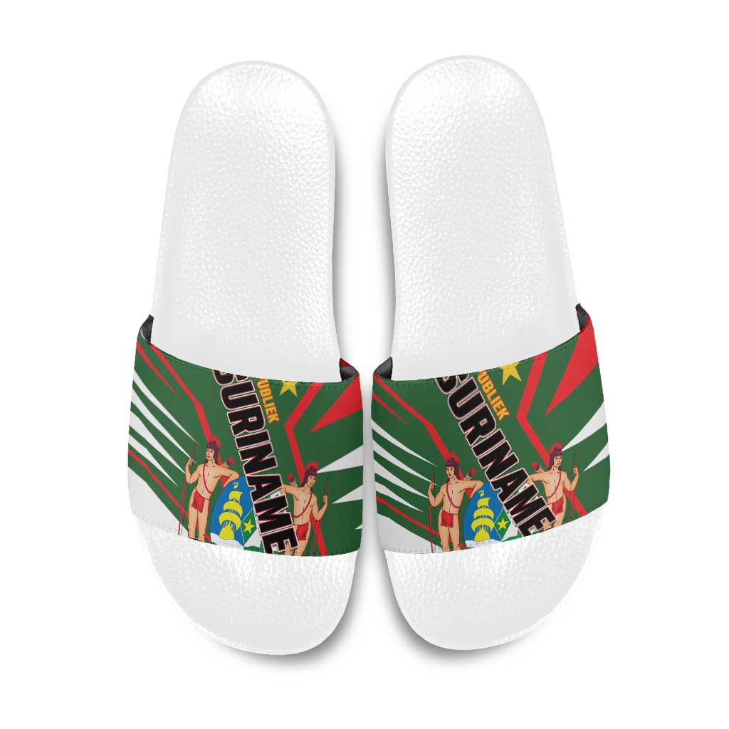 Republiek Suriname Slide Sandals Special Edition - Wonder Print Shop