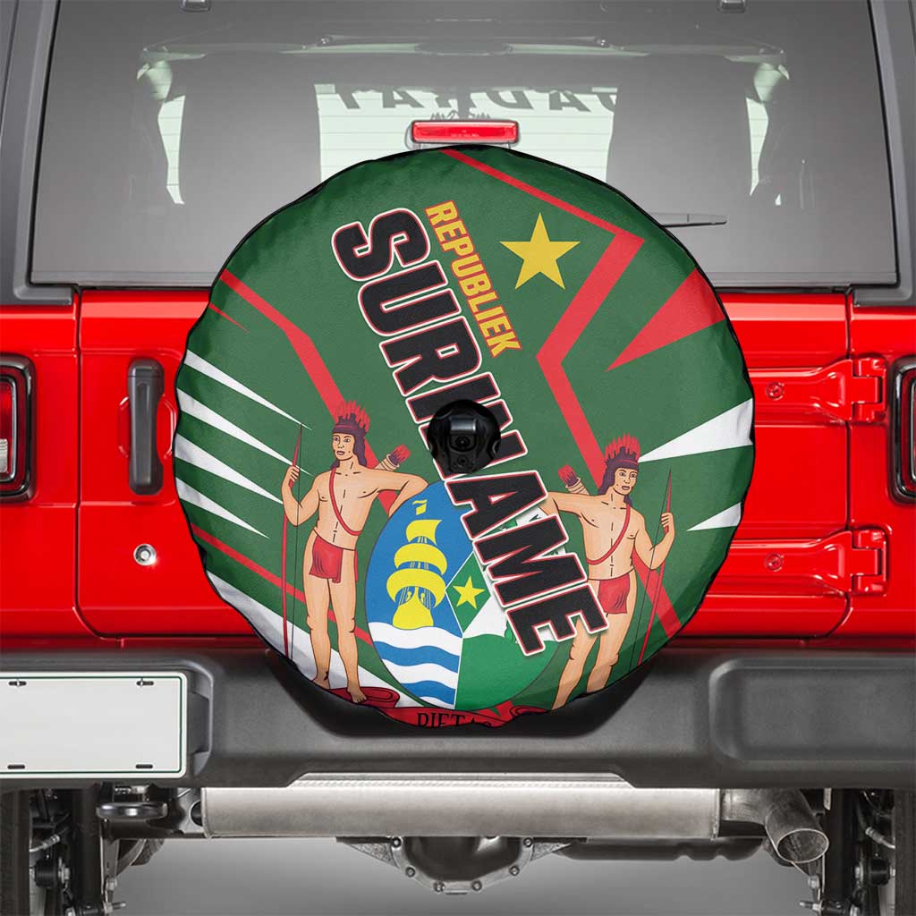 Republiek Suriname Spare Tire Cover Special Edition - Wonder Print Shop