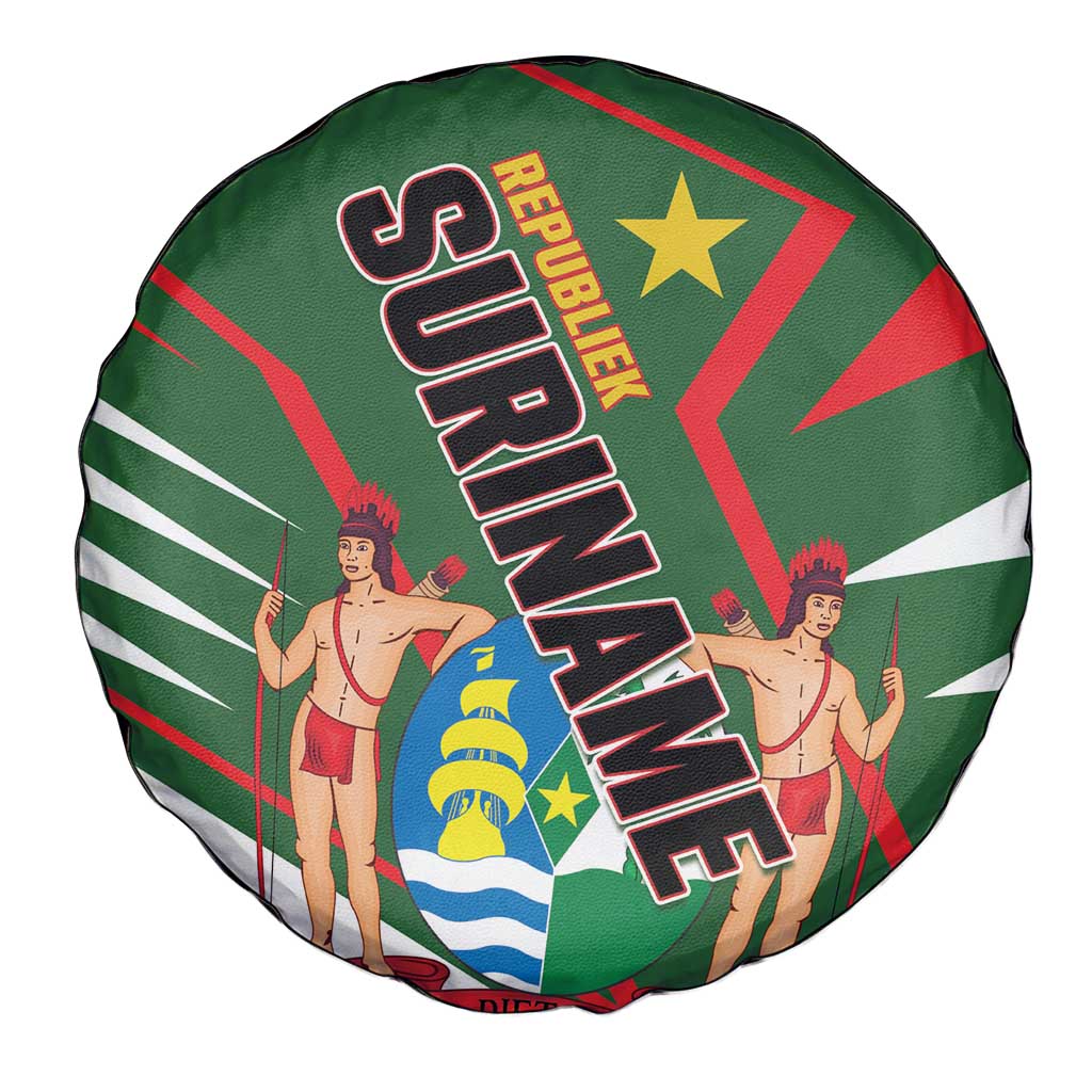 Republiek Suriname Spare Tire Cover Special Edition - Wonder Print Shop