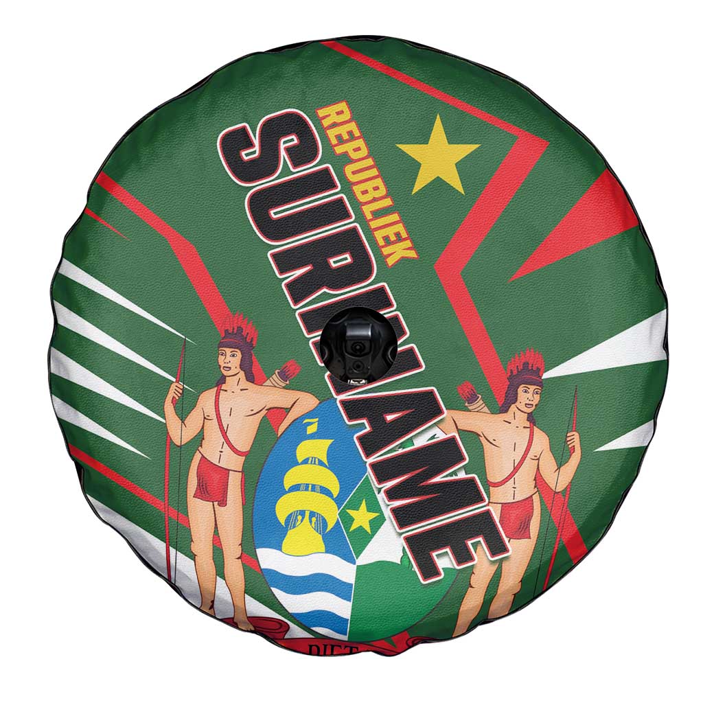 Republiek Suriname Spare Tire Cover Special Edition - Wonder Print Shop