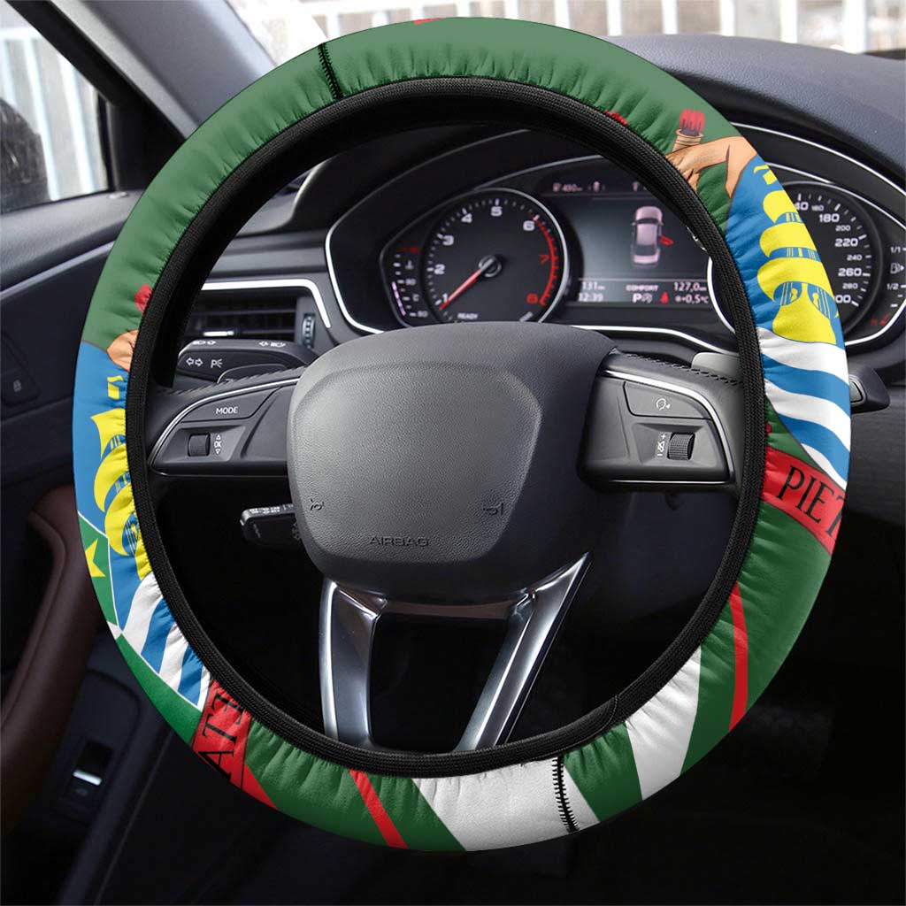 Republiek Suriname Steering Wheel Cover Special Edition - Wonder Print Shop