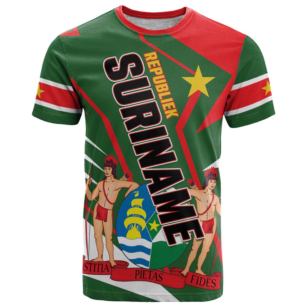 Republiek Suriname T Shirt Special Edition - Wonder Print Shop