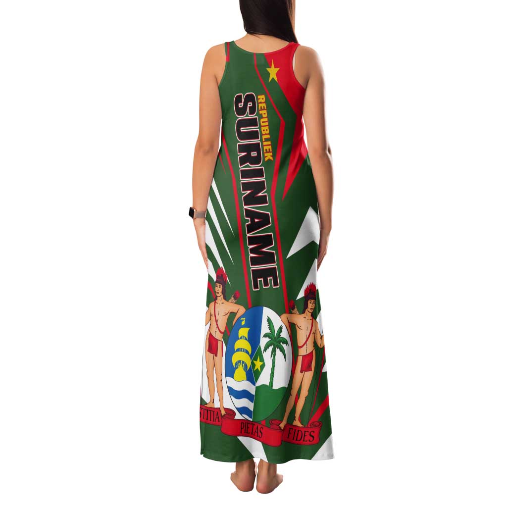 Republiek Suriname Tank Maxi Dress Special Edition - Wonder Print Shop