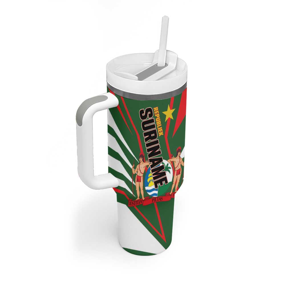 Republiek Suriname Tumbler With Handle Special Edition - Wonder Print Shop