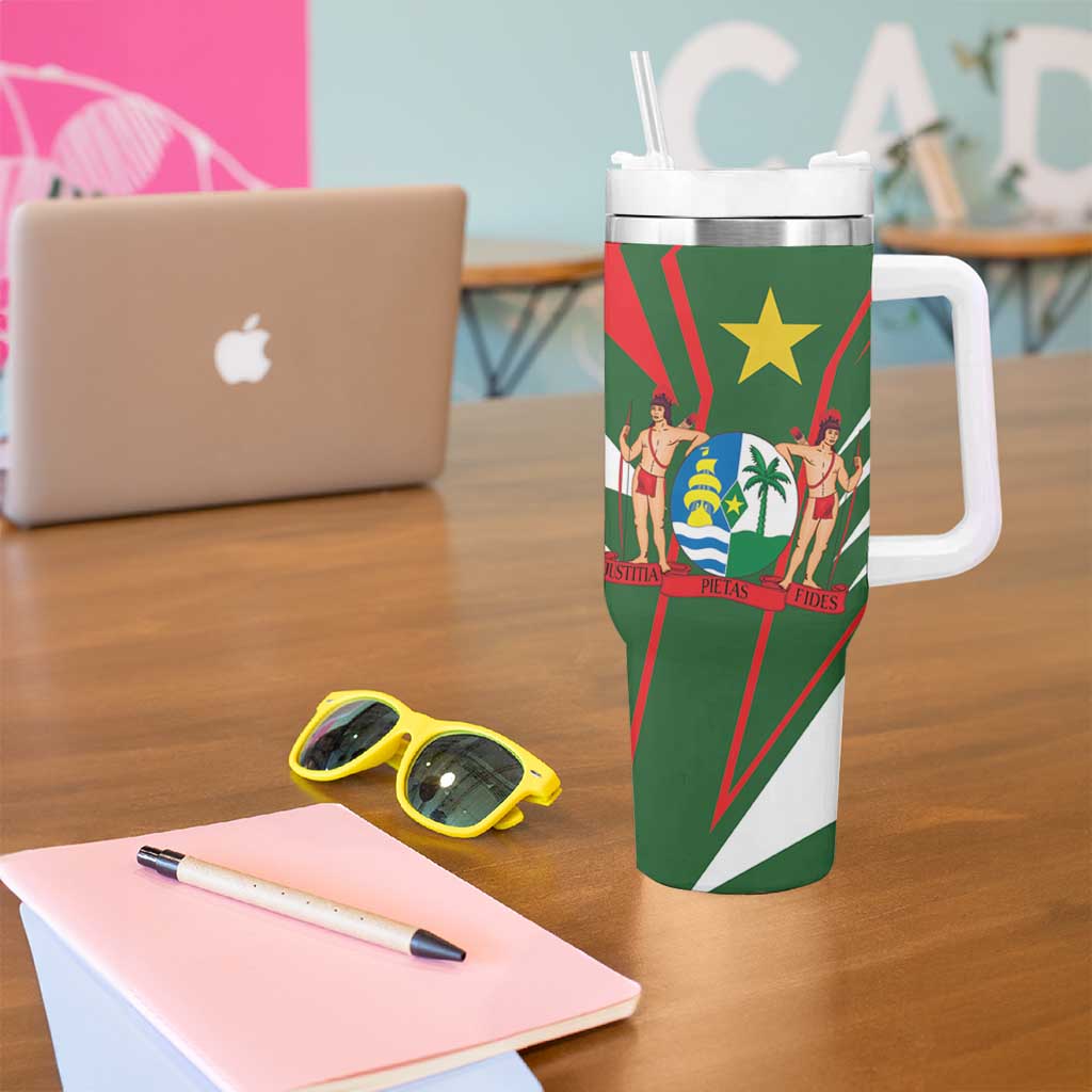 Republiek Suriname Tumbler With Handle Special Edition - Wonder Print Shop