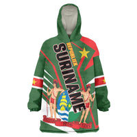 Republiek Suriname Wearable Blanket Hoodie Special Edition - Wonder Print Shop