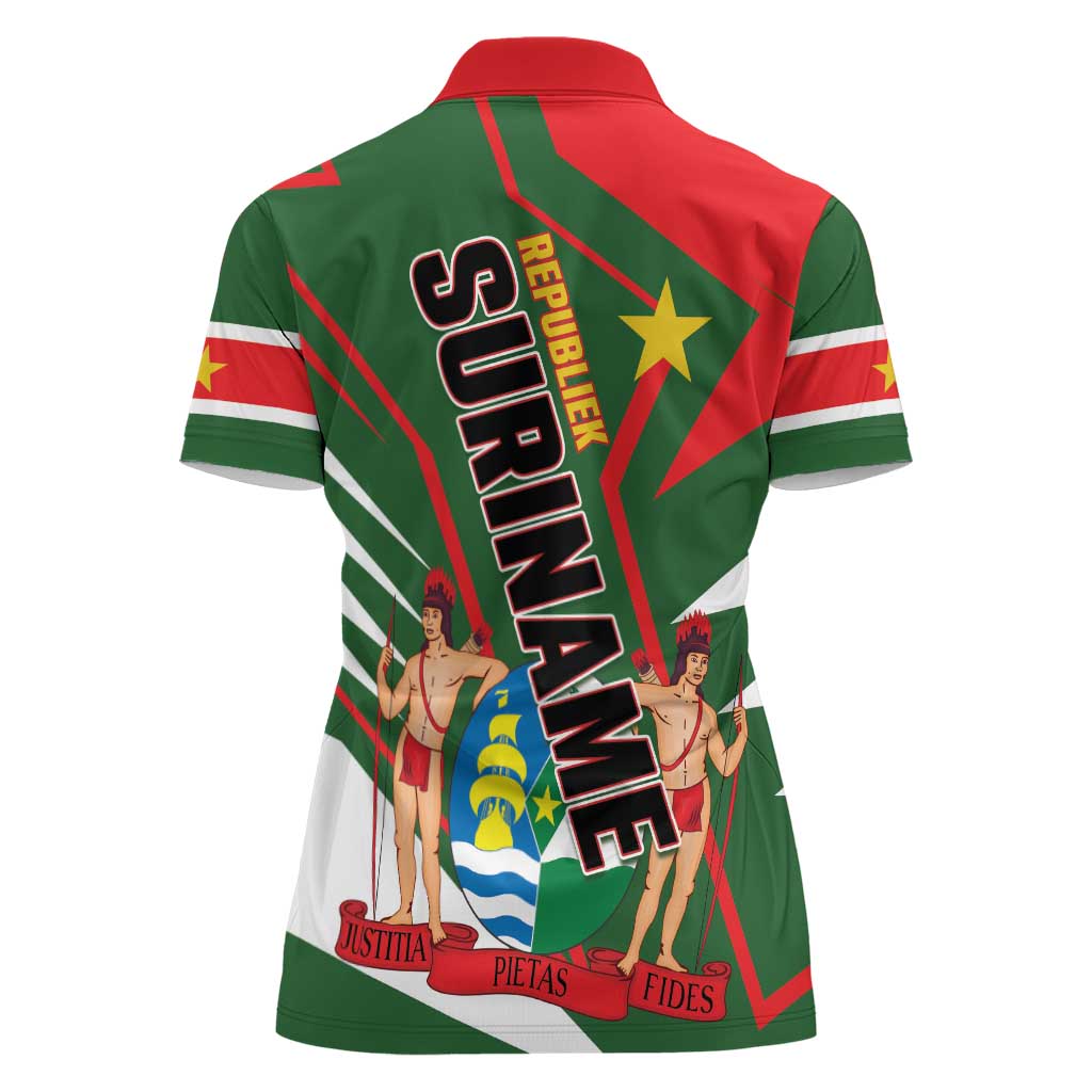 Republiek Suriname Women Polo Shirt Special Edition - Wonder Print Shop