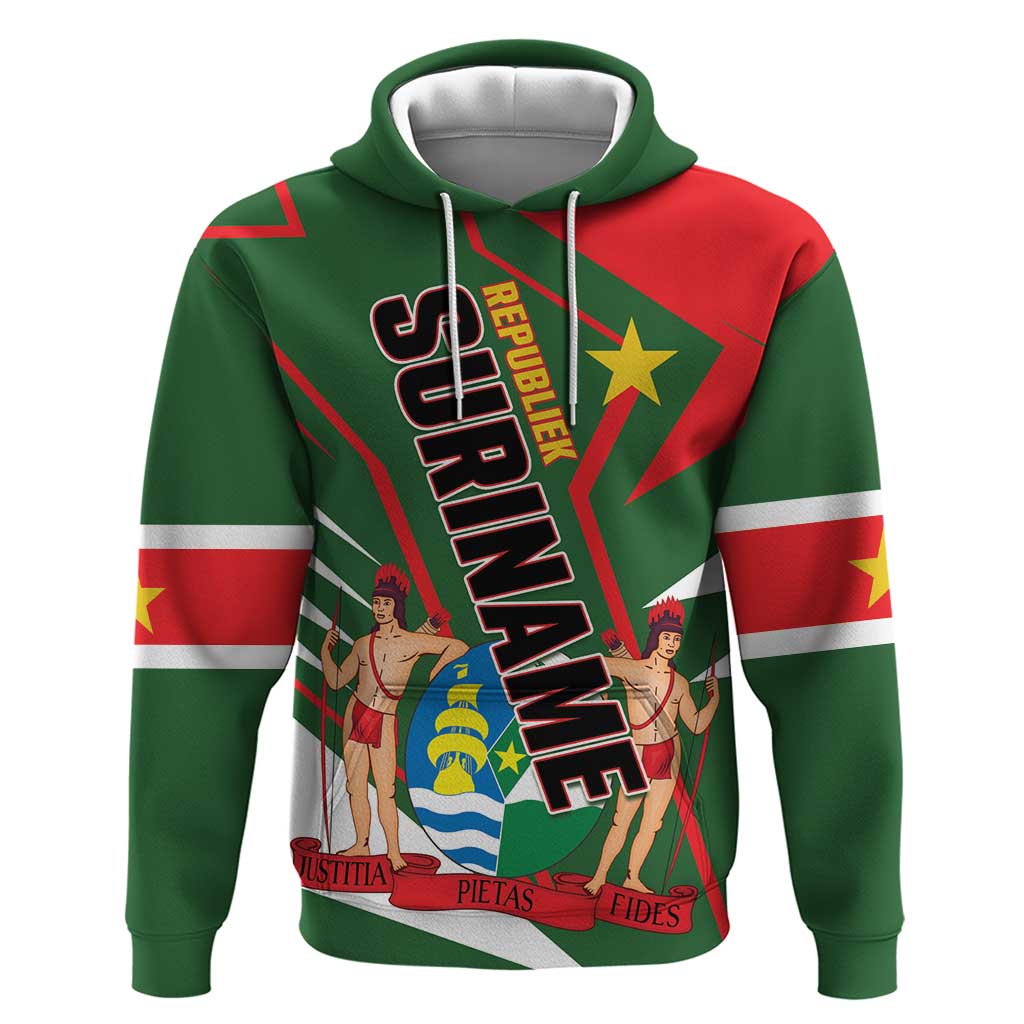 Republiek Suriname Zip Hoodie Special Edition - Wonder Print Shop