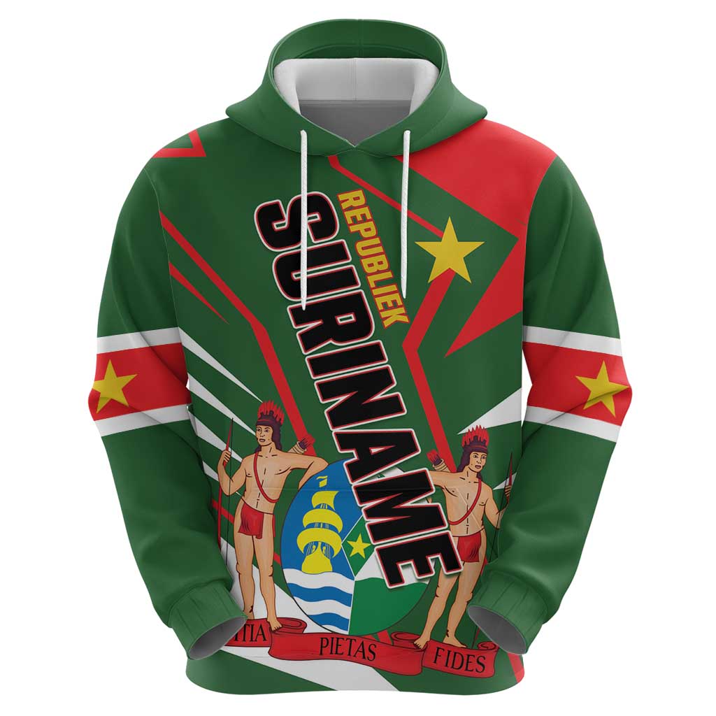 Republiek Suriname Zip Hoodie Special Edition - Wonder Print Shop