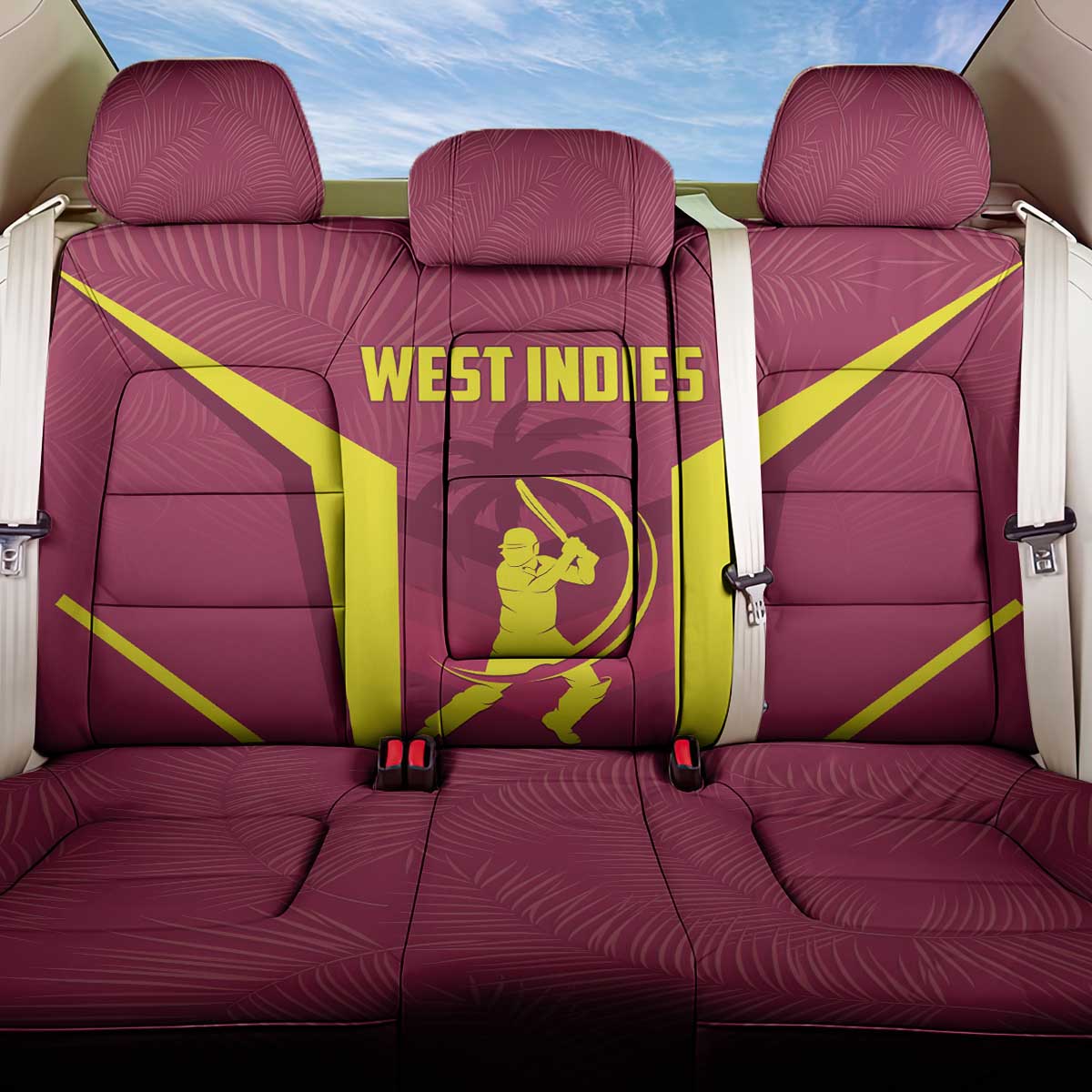 West Indies Cricket Back Car Seat Cover Windies Great To Be Back - Wonder Print Shop