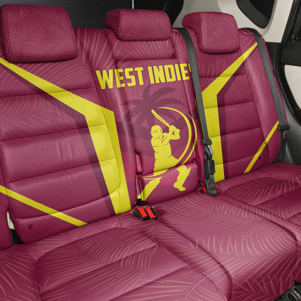 West Indies Cricket Back Car Seat Cover Windies Great To Be Back - Wonder Print Shop