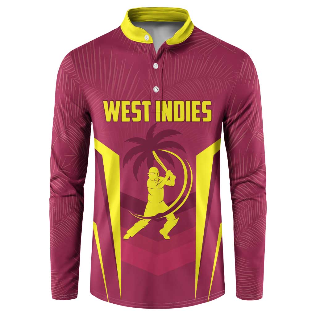 Custom West Indies Cricket Button Sweatshirt Windies Great To Be Back - Wonder Print Shop