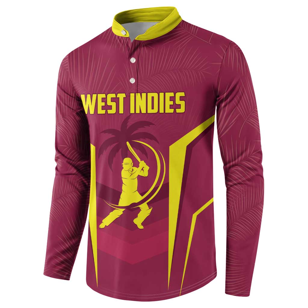Custom West Indies Cricket Button Sweatshirt Windies Great To Be Back - Wonder Print Shop