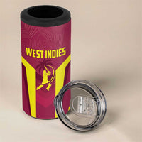 Custom West Indies Cricket 4 in 1 Can Cooler Tumbler Windies Great To Be Back - Wonder Print Shop