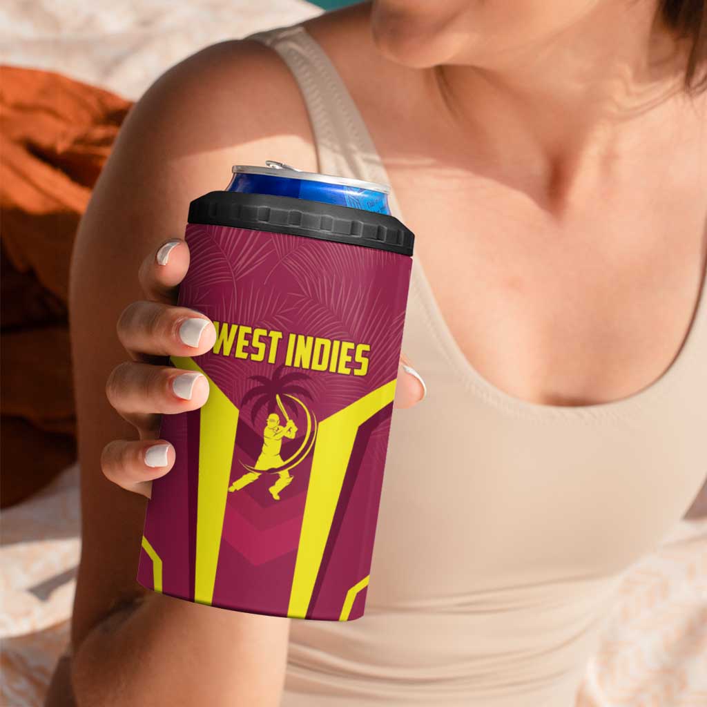 Custom West Indies Cricket 4 in 1 Can Cooler Tumbler Windies Great To Be Back - Wonder Print Shop