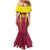 Custom West Indies Cricket Family Matching Mermaid Dress and Hawaiian Shirt Windies Great To Be Back - Wonder Print Shop