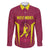 Custom West Indies Cricket Family Matching Off The Shoulder Long Sleeve Dress and Hawaiian Shirt Windies Great To Be Back - Wonder Print Shop