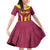 Custom West Indies Cricket Family Matching Off Shoulder Short Dress and Hawaiian Shirt Windies Great To Be Back - Wonder Print Shop
