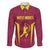 Custom West Indies Cricket Family Matching Off Shoulder Short Dress and Hawaiian Shirt Windies Great To Be Back - Wonder Print Shop