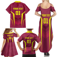 Custom West Indies Cricket Family Matching Summer Maxi Dress and Hawaiian Shirt Windies Great To Be Back - Wonder Print Shop