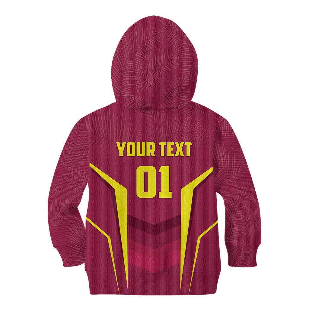 Custom West Indies Cricket Kid Hoodie Windies Great To Be Back - Wonder Print Shop