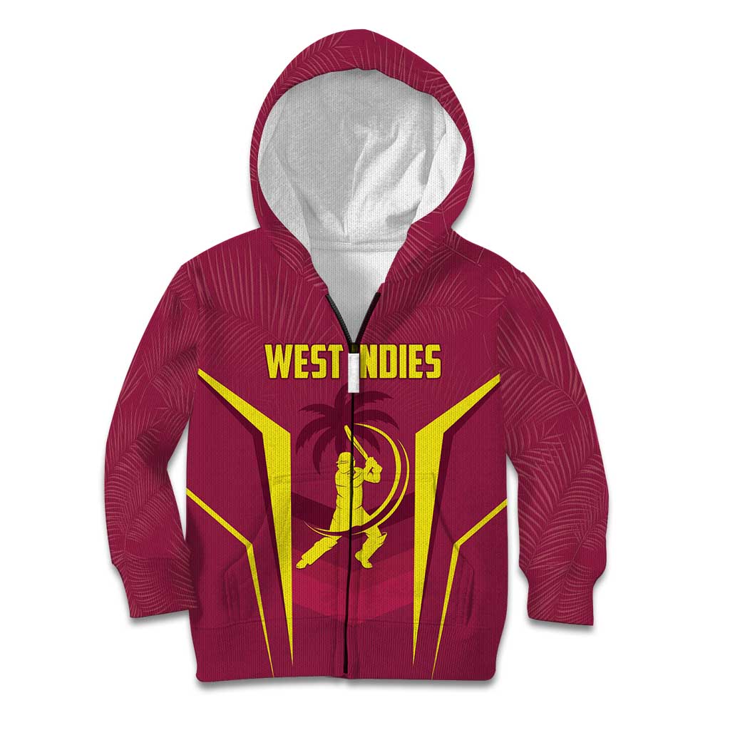 Custom West Indies Cricket Kid Hoodie Windies Great To Be Back - Wonder Print Shop