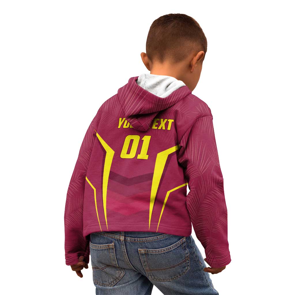 Custom West Indies Cricket Kid Hoodie Windies Great To Be Back - Wonder Print Shop