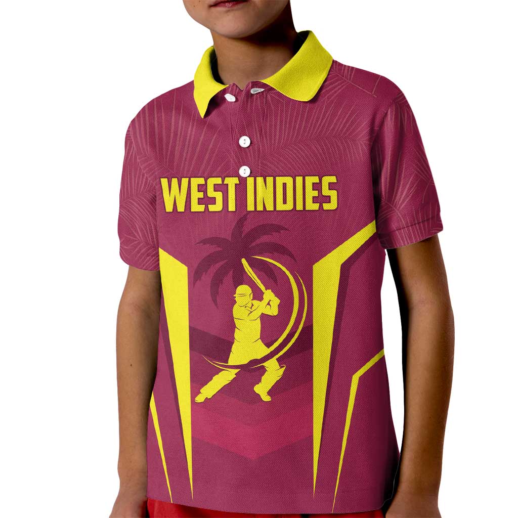Custom West Indies Cricket Kid Polo Shirt Windies Great To Be Back - Wonder Print Shop