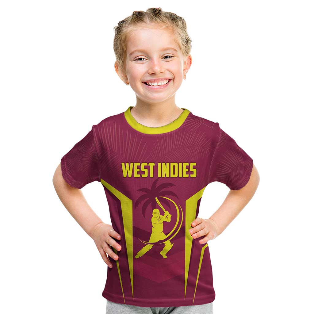 Custom West Indies Cricket Kid T Shirt Windies Great To Be Back - Wonder Print Shop