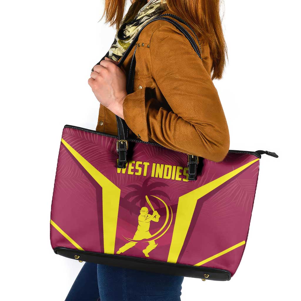 West Indies Cricket Leather Tote Bag Windies Great To Be Back - Wonder Print Shop
