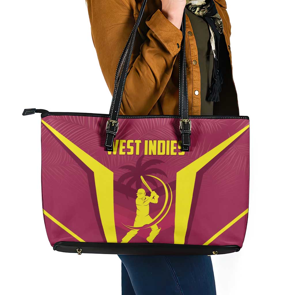West Indies Cricket Leather Tote Bag Windies Great To Be Back - Wonder Print Shop